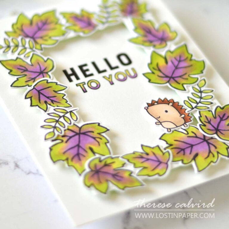 Lostinpaper - Reverse Confetti - Pick of the Patch - In All Things - Seasonal Say it All (card) 1