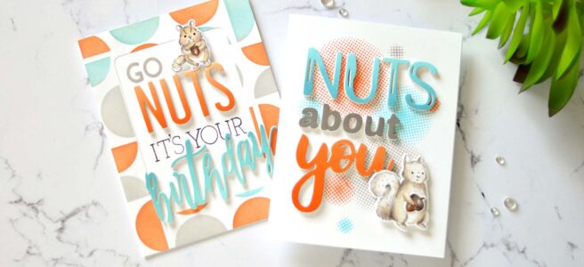 Therese Calvird - Altenew - Chipmunk & Squirrel - Take 2 With Therese (card video) 1