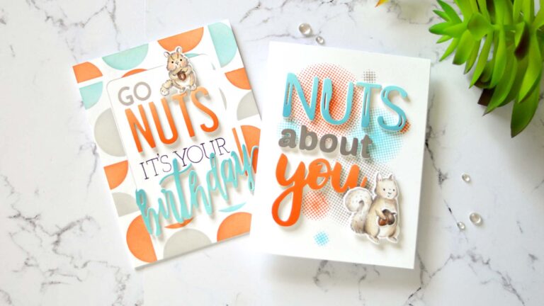 Therese Calvird - Altenew - Chipmunk & Squirrel - Take 2 With Therese (card video) 1