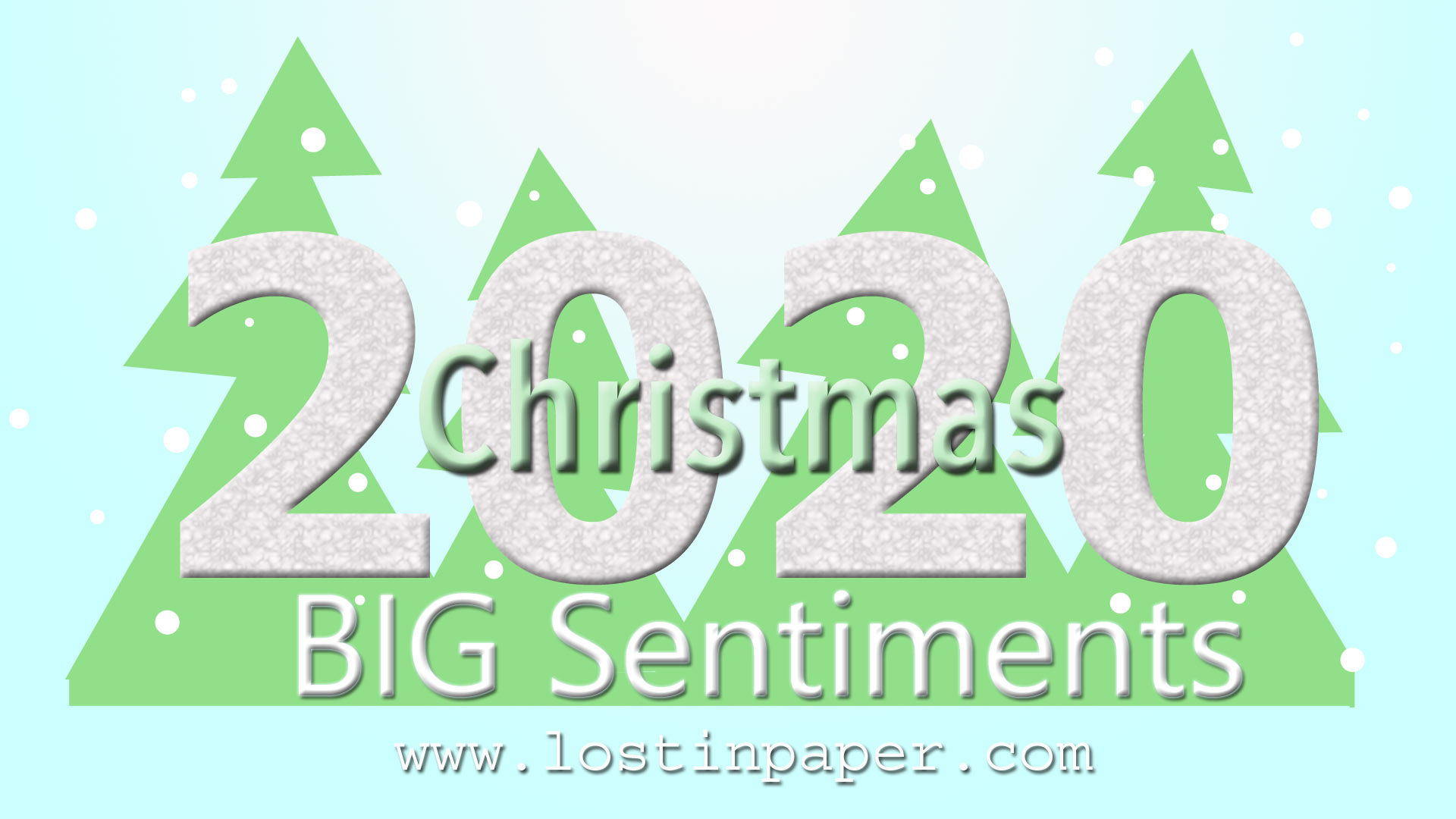 Same But Different Christmas Card Series 2020 – BIG Sentiments + Video!