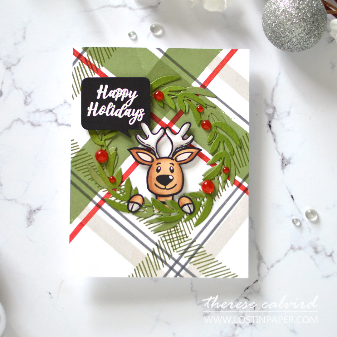 Lostinpaper - Same But Different Christmas Card Series 2020 - Plaid Tartan (card video) 1