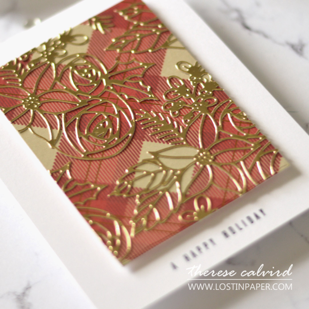 Lostinpaper - Same But Different Christmas Card Series 2020 - Plaid Tartan (card video) 1
