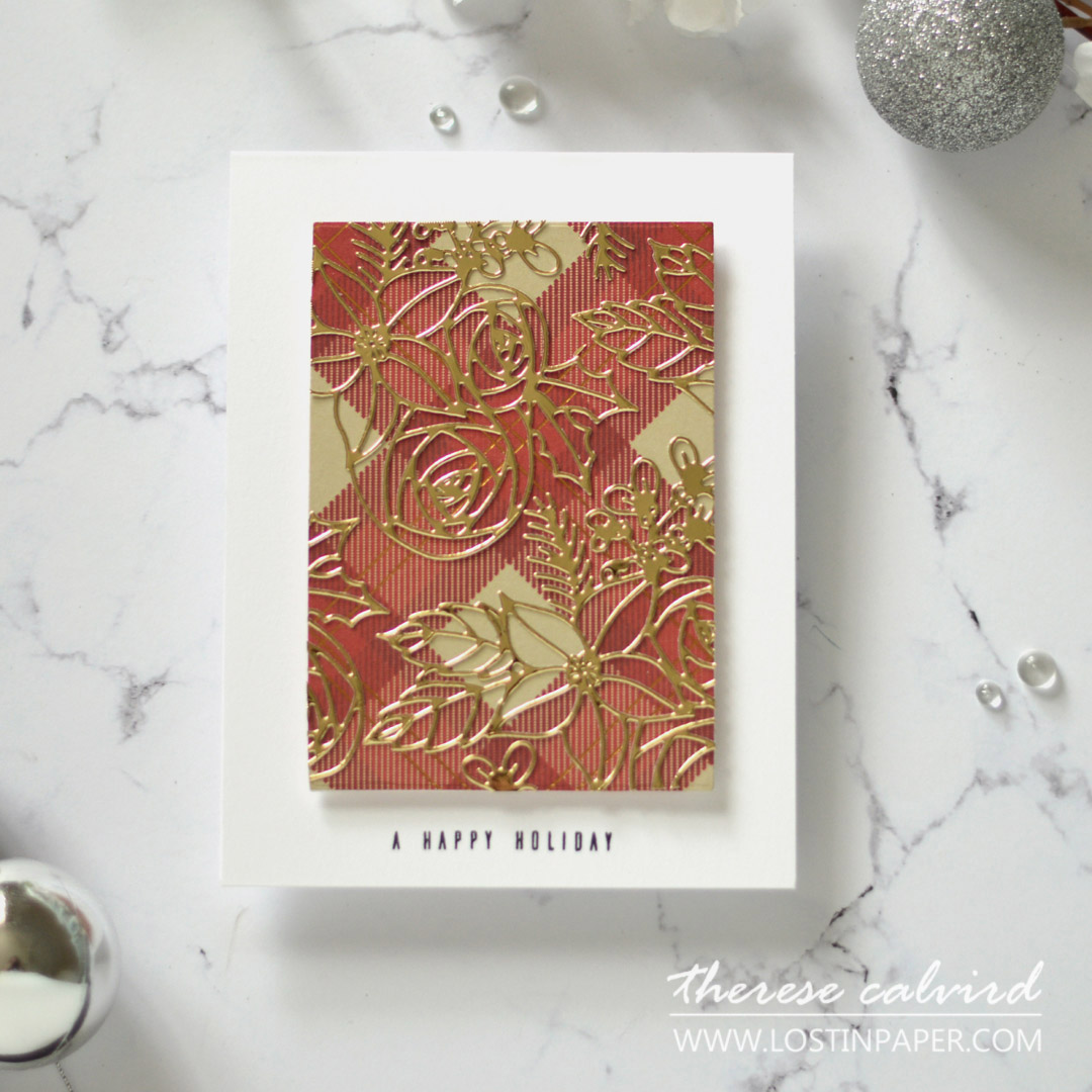 Lostinpaper - Same But Different Christmas Card Series 2020 - Plaid Tartan (card video) 1