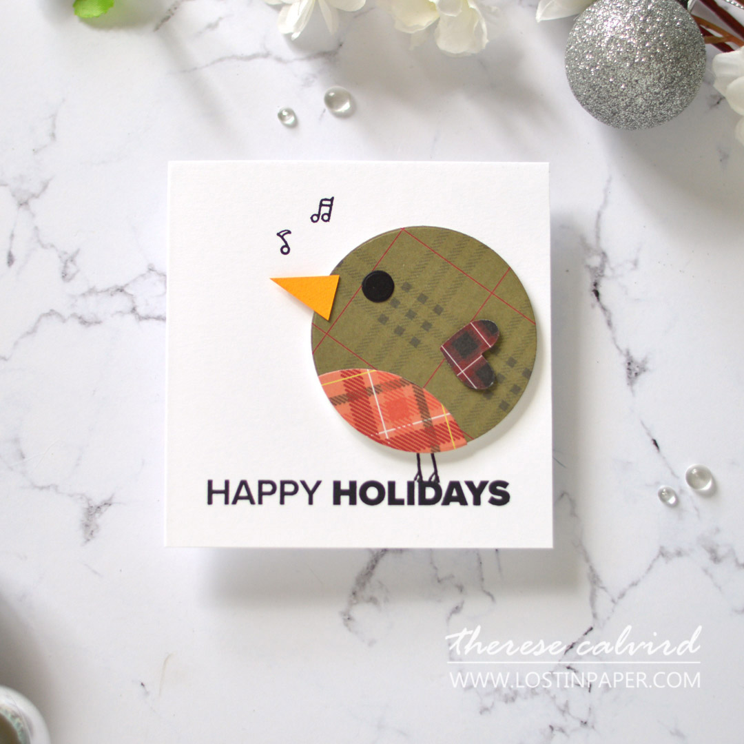Lostinpaper - Same But Different Christmas Card Series 2020 - Plaid Tartan (card video) 1
