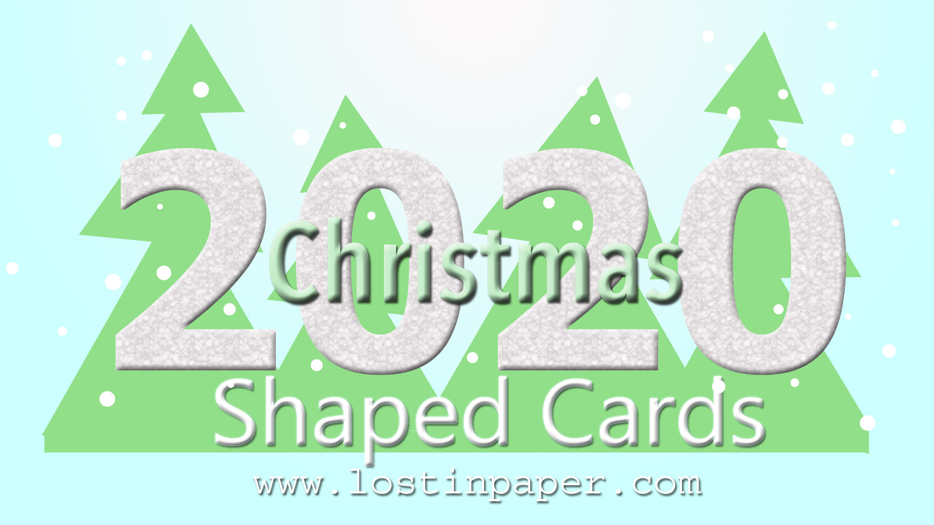 Same But Different Christmas Card Series 2020 – Shaped Cards + Videos!