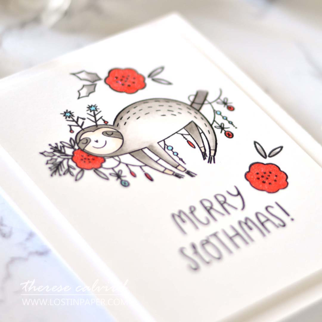 Lostinpaper - Same But Different Christmas Card Series 2020 - Sparkle Shimmer & Shine - Therese Calvird (Christmas Card Video 2020) 2 (1)