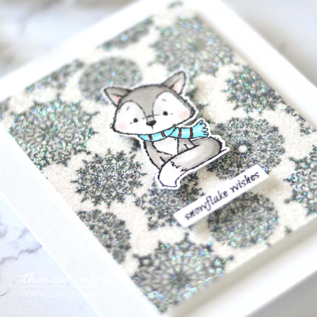 Lostinpaper - Same But Different Christmas Card Series 2020 - Sparkle Shimmer & Shine - Therese Calvird (Christmas Card Video 2020) 2 (1)