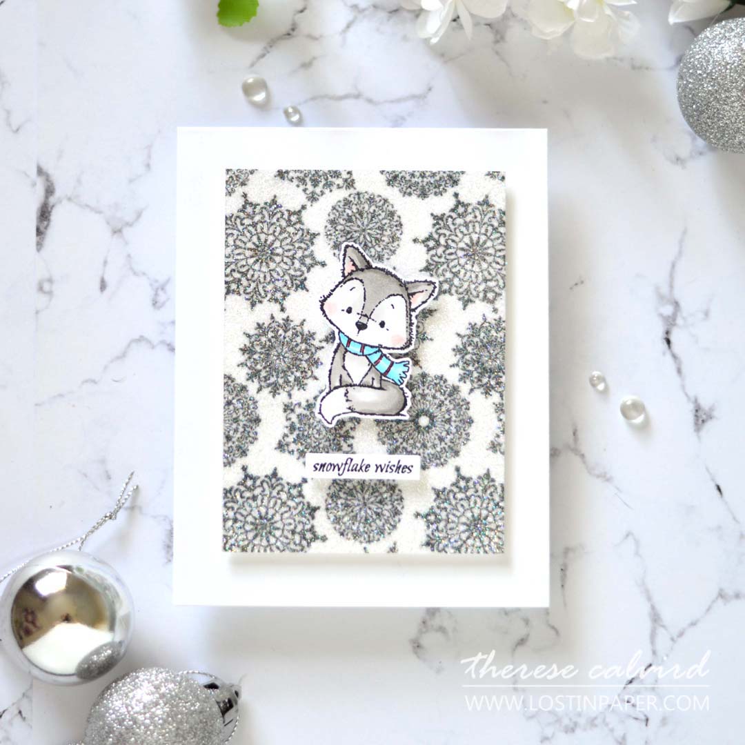 Lostinpaper - Same But Different Christmas Card Series 2020 - Sparkle Shimmer & Shine - Therese Calvird (Christmas Card Video 2020) 2 (1)