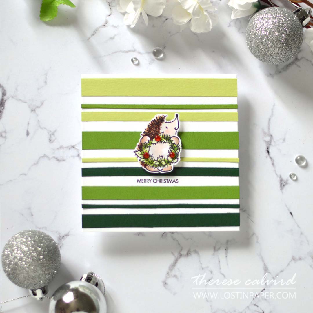 Lostinpaper - Same But Different Christmas Card Series 2020 - Stripes 3