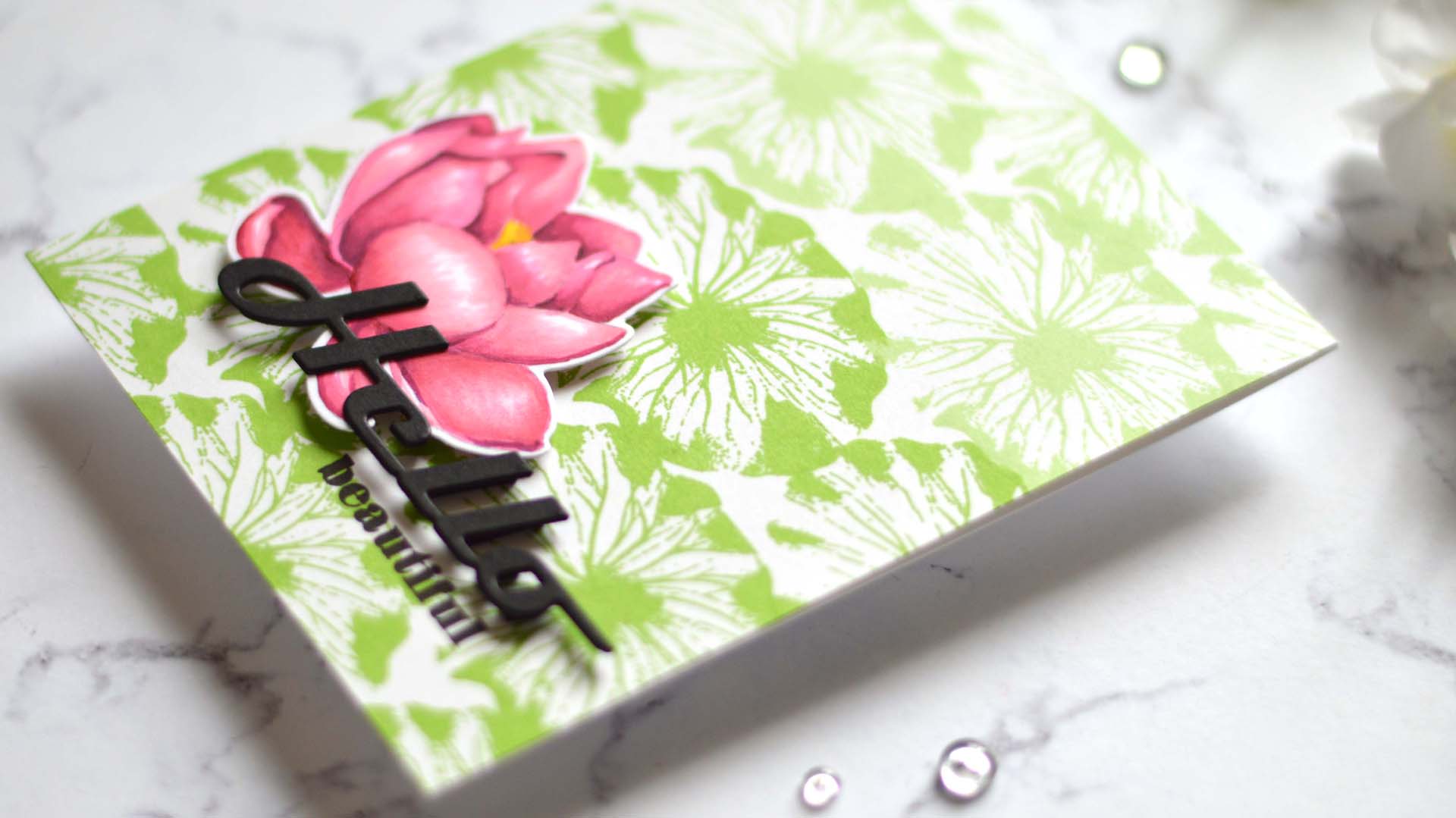 Altenew Build-A-Flower: Indian Lotus Release Blog Hop & Giveaway + Video!