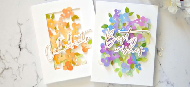 Lostinpaper - Ellen Hutson - Mod Floral - Pinkfresh Studio - Hot foil (cards) (2)