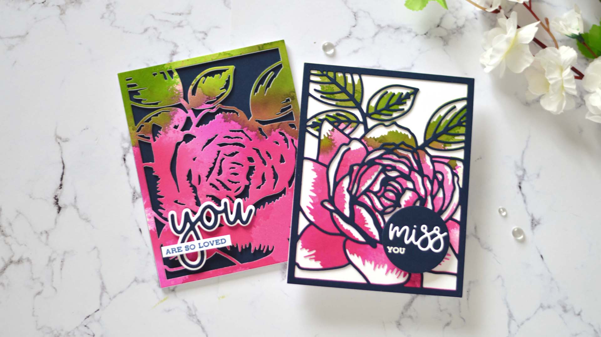 Inspired by FLORAL Colour Combos | Take 2 With Therese+ Video!