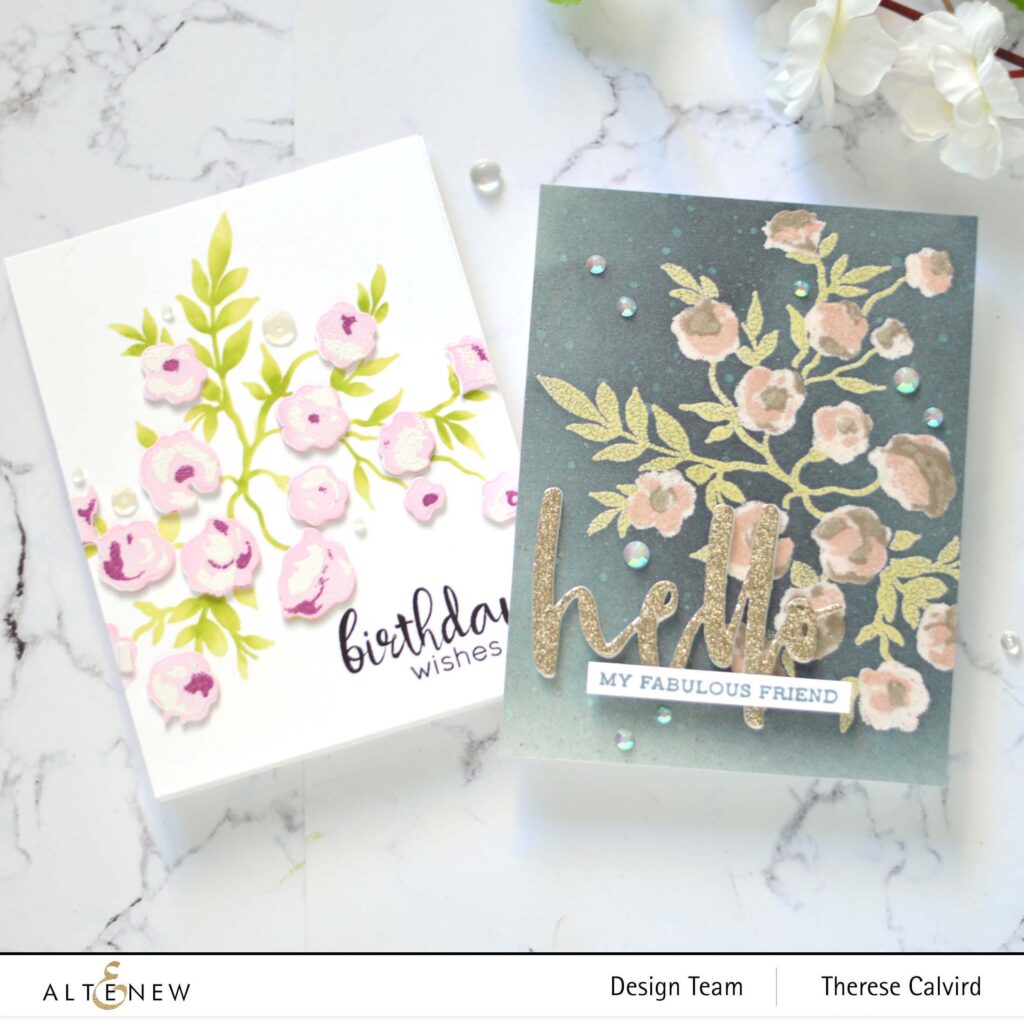Altenew - Meadow Bush - Take 2 With Therese (card video) 1 copy