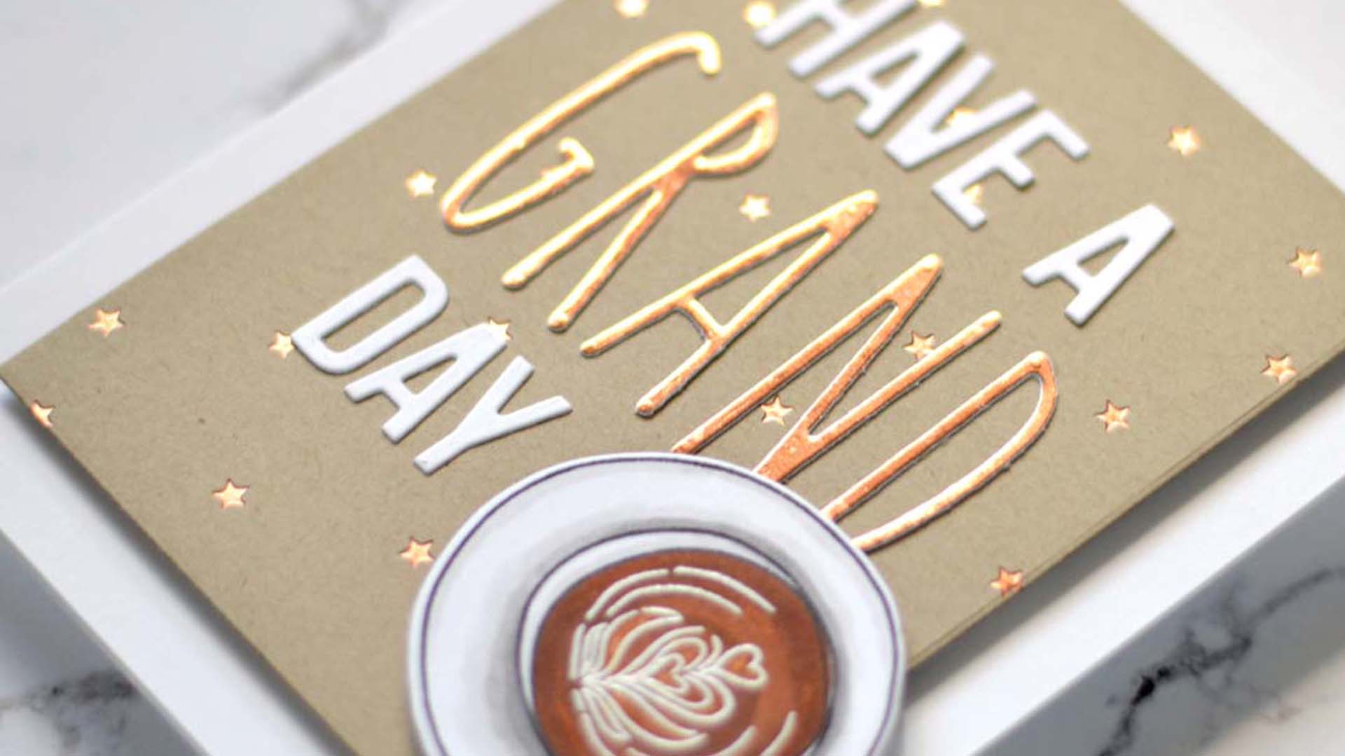 Stretch Those Supplies You CAN Hot Foil a Die Cut!