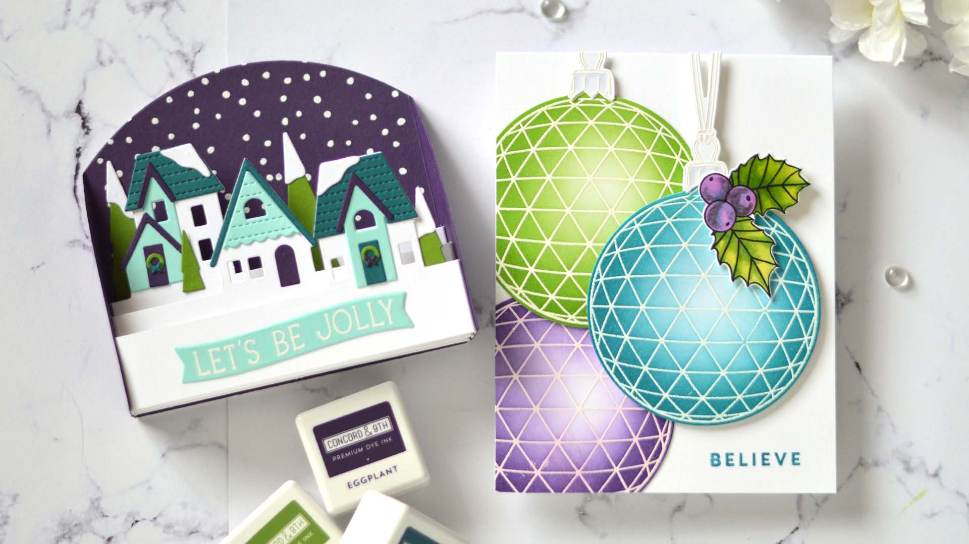 How To DOUBLE Partial Die Cut a Scene GIVEAWAY + Video!