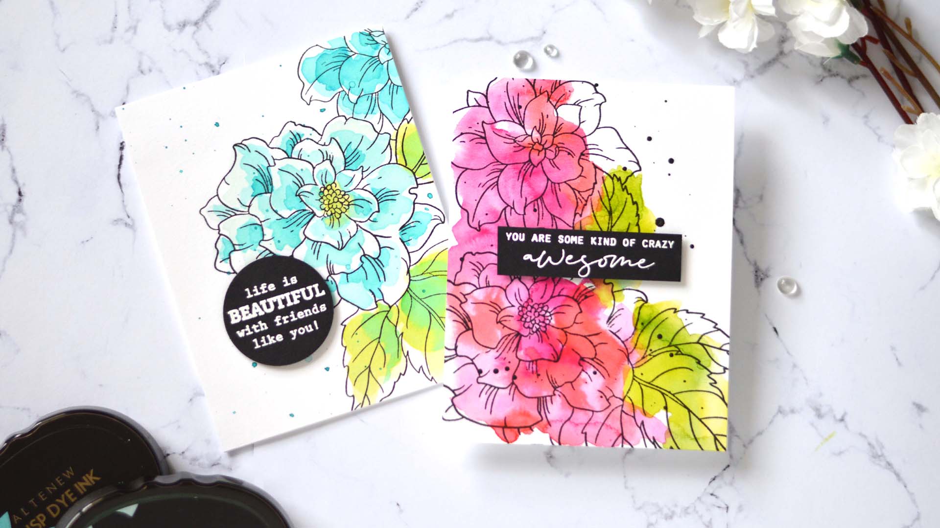 2 EASY Ways to Add a SPLASH Of Colour | Take 2 With Therese+ Video!