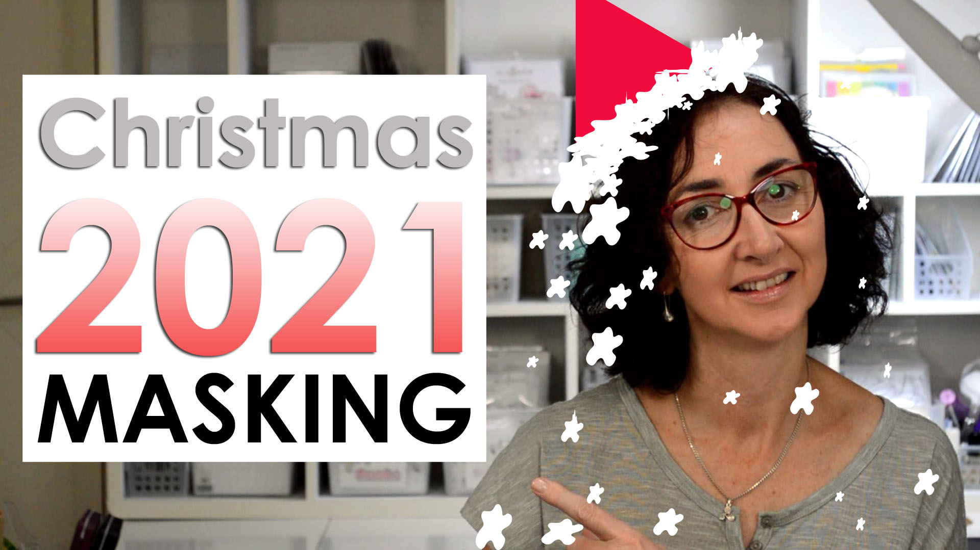 5 Creative Christmas MASKING Ideas – Same But Different Christmas Card Series 2021 + Video + FLASH SALE!