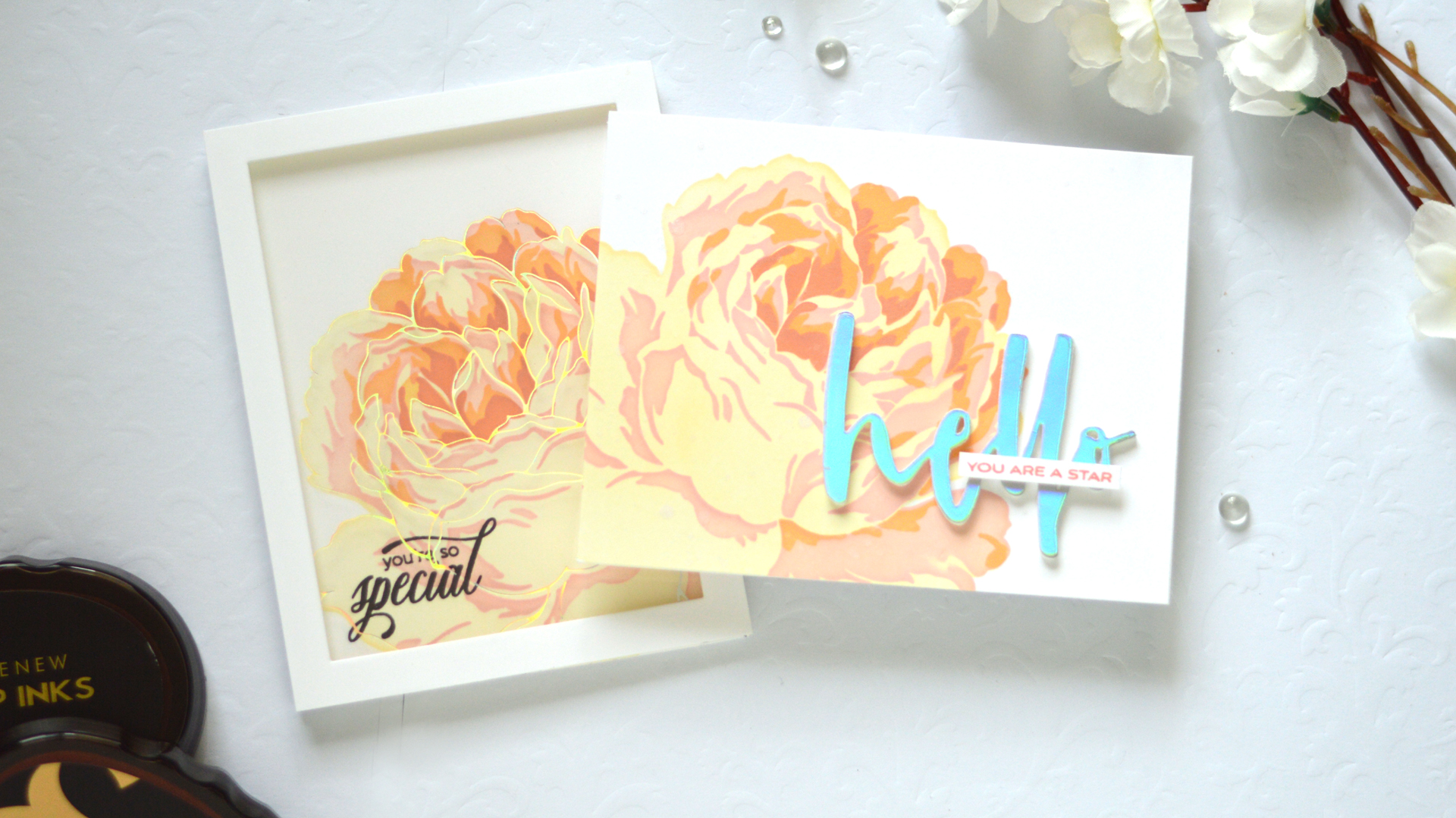 2 EASY Ideas to Add HOT FOIL to Cards + Video!