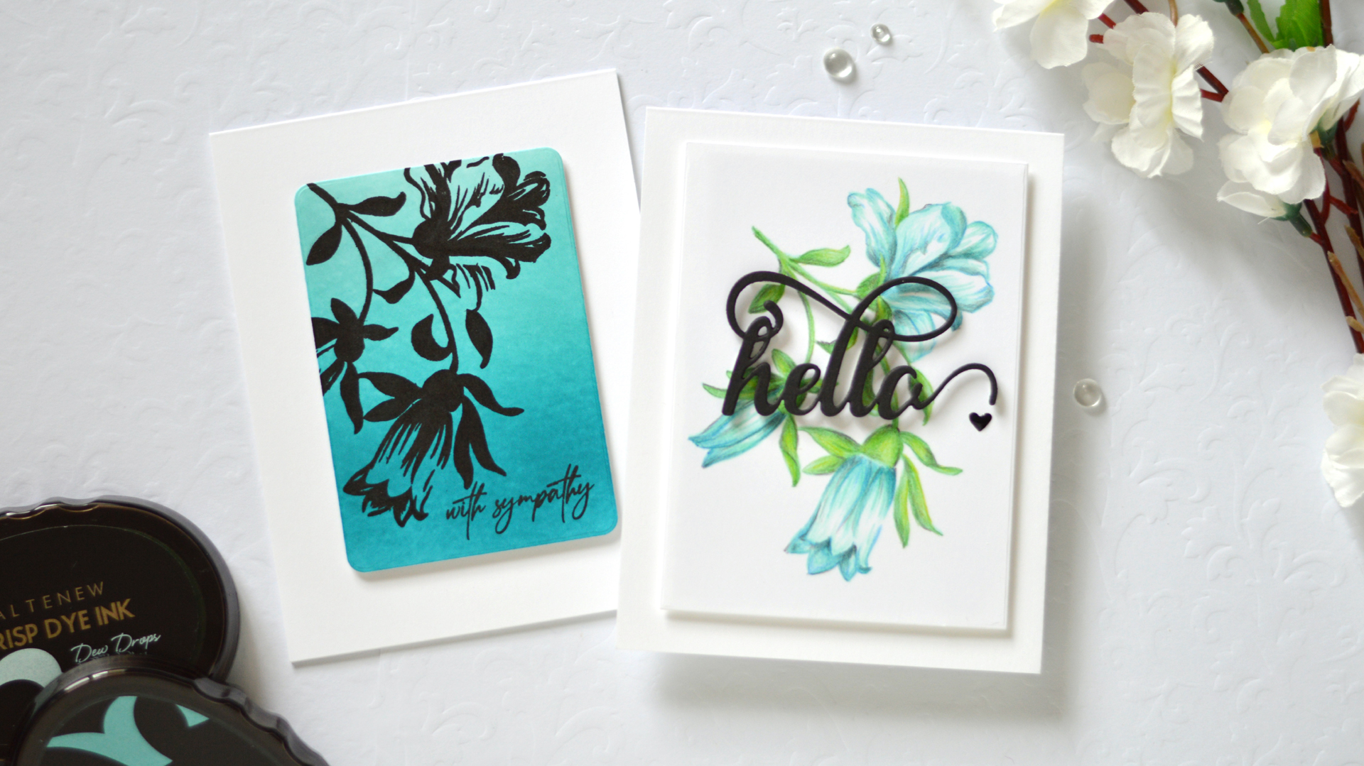 I Have a FABULOUS Idea for Layering Floral Stamps + Video!