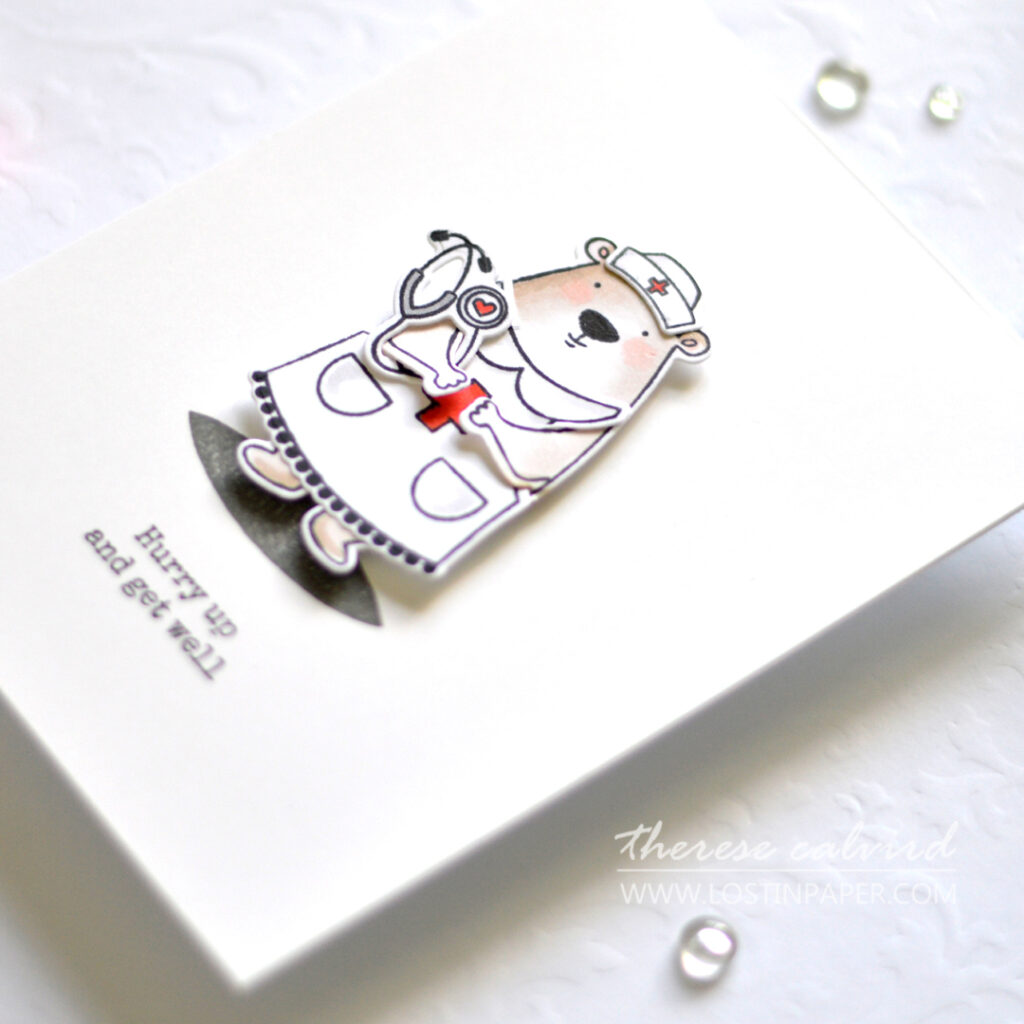 Therese Calvird - Ellen Hutson - All Inside - Bear Ware Dress Up - Sentiments - Abstract Nature (card) 5