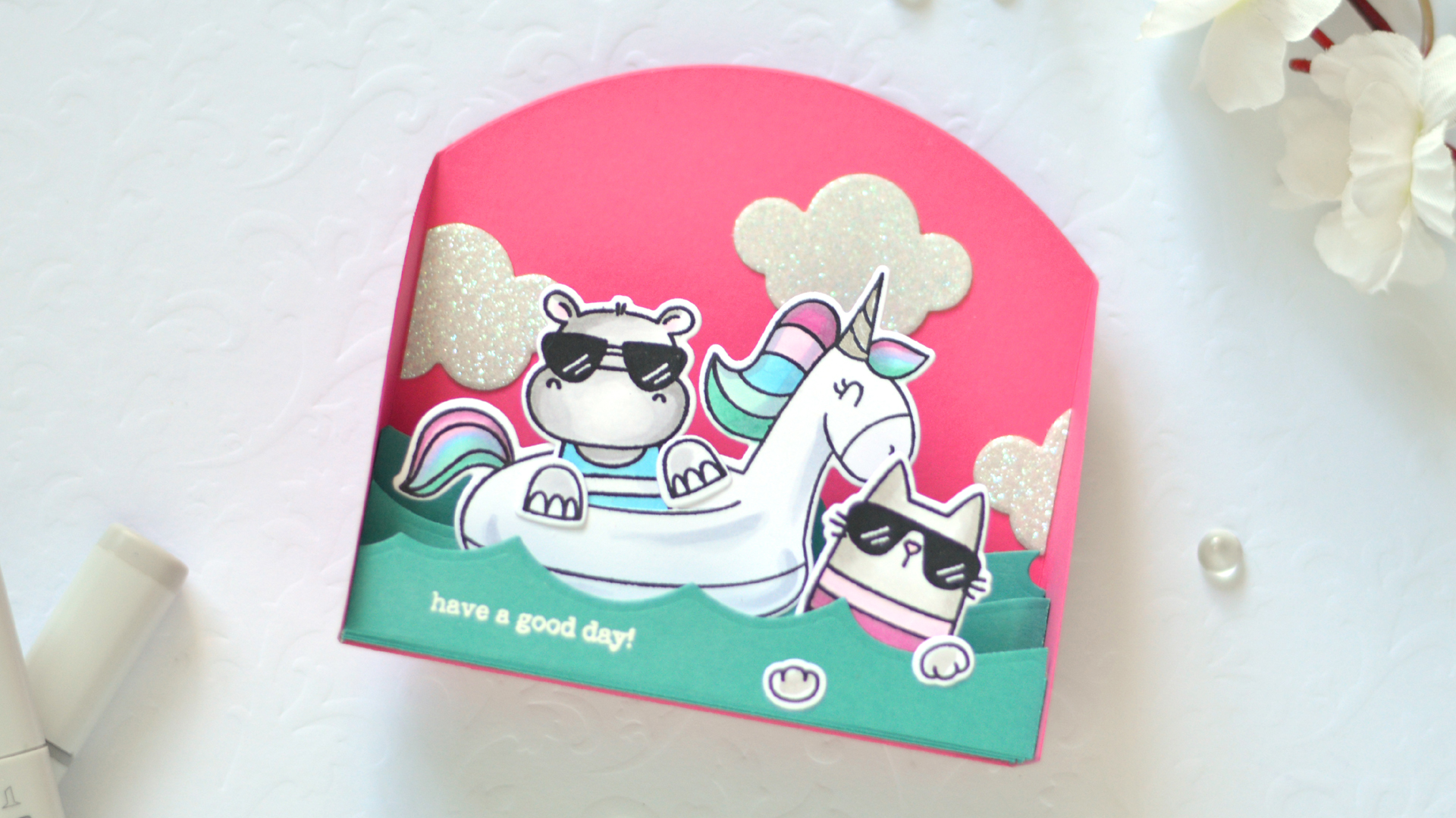 A FUN Interactive Children’s ‘Peek-a-boo’ Card!