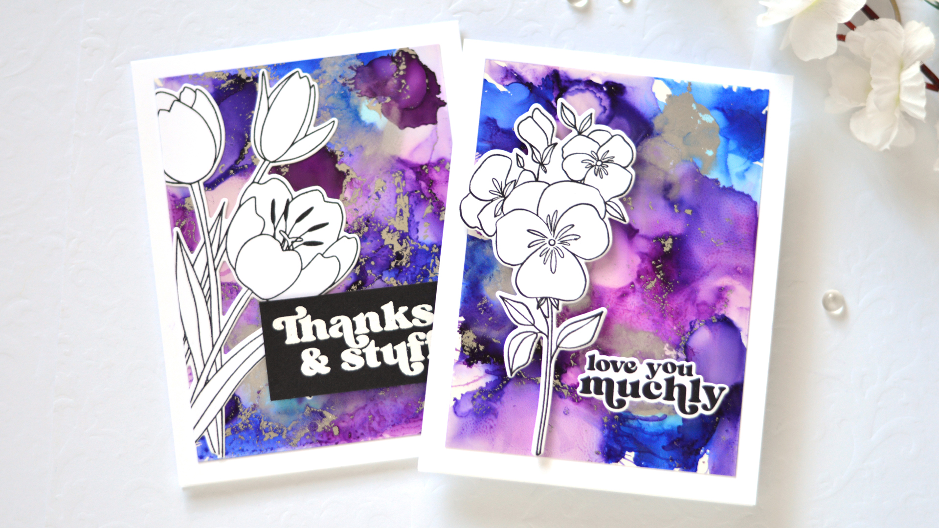 How to Make Background Panels into BEAUTIFUL Cards!