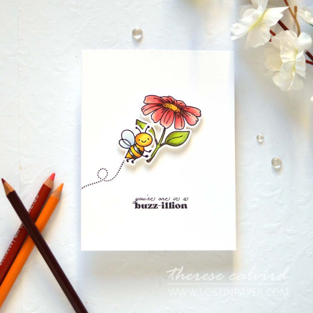 Therese Calvird - Ellen Hutson - One In A Buzz-illion (card) (1)