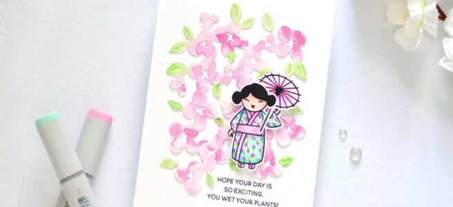 Therese Calvird - Ellen Hutson - So Matcha - Mod Floral - Succulent Sentiments (card) 3