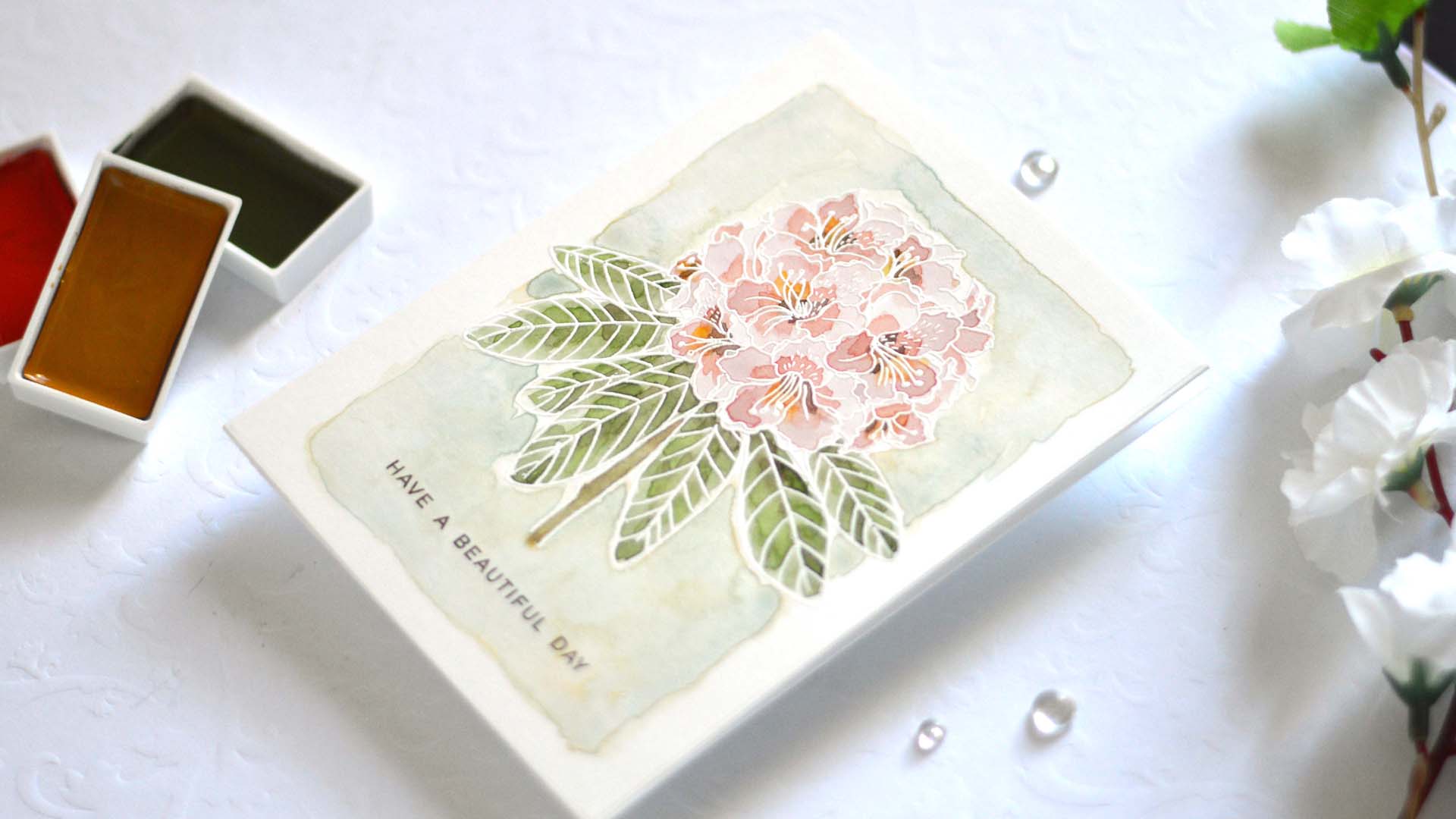 How to Make an Elegant Watercolour Card!