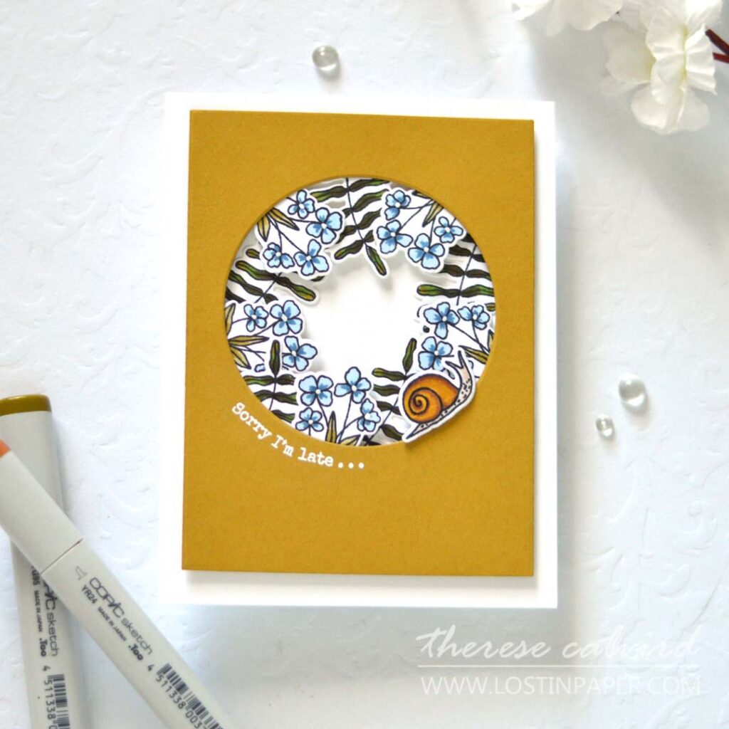 Therese Calvird - Ellen Hutson - Nature Walk (card) 1