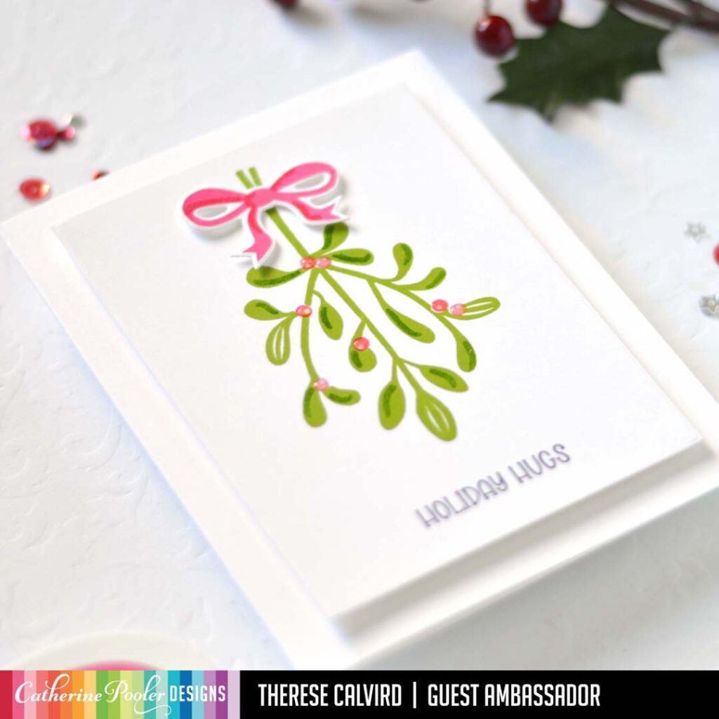 Therese Calvird - Same But Different Christmas Card Series 1 - Catherine Pooler Holly Jolly Christmas Collection (card video) 1