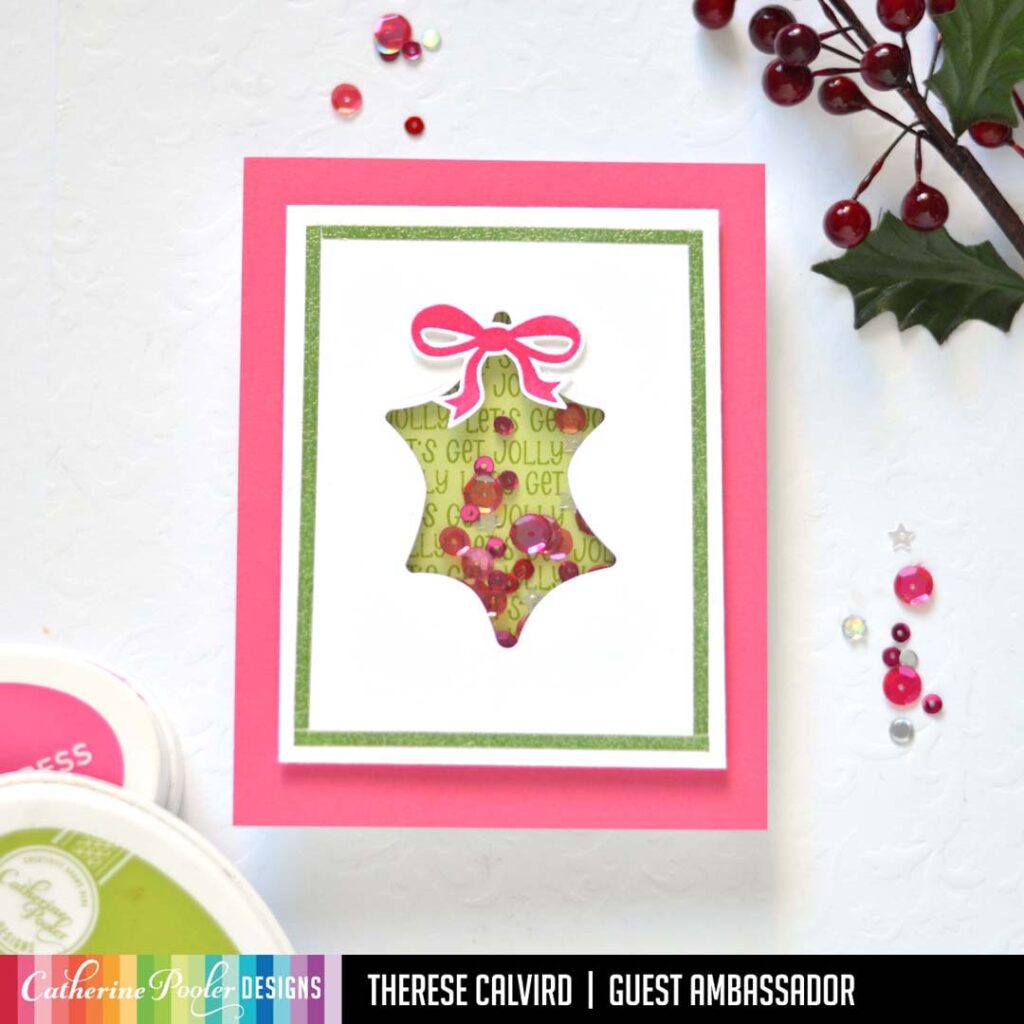 Therese Calvird - Same But Different Christmas Card Series 1 - Catherine Pooler Holly Jolly Christmas Collection (card video) 1