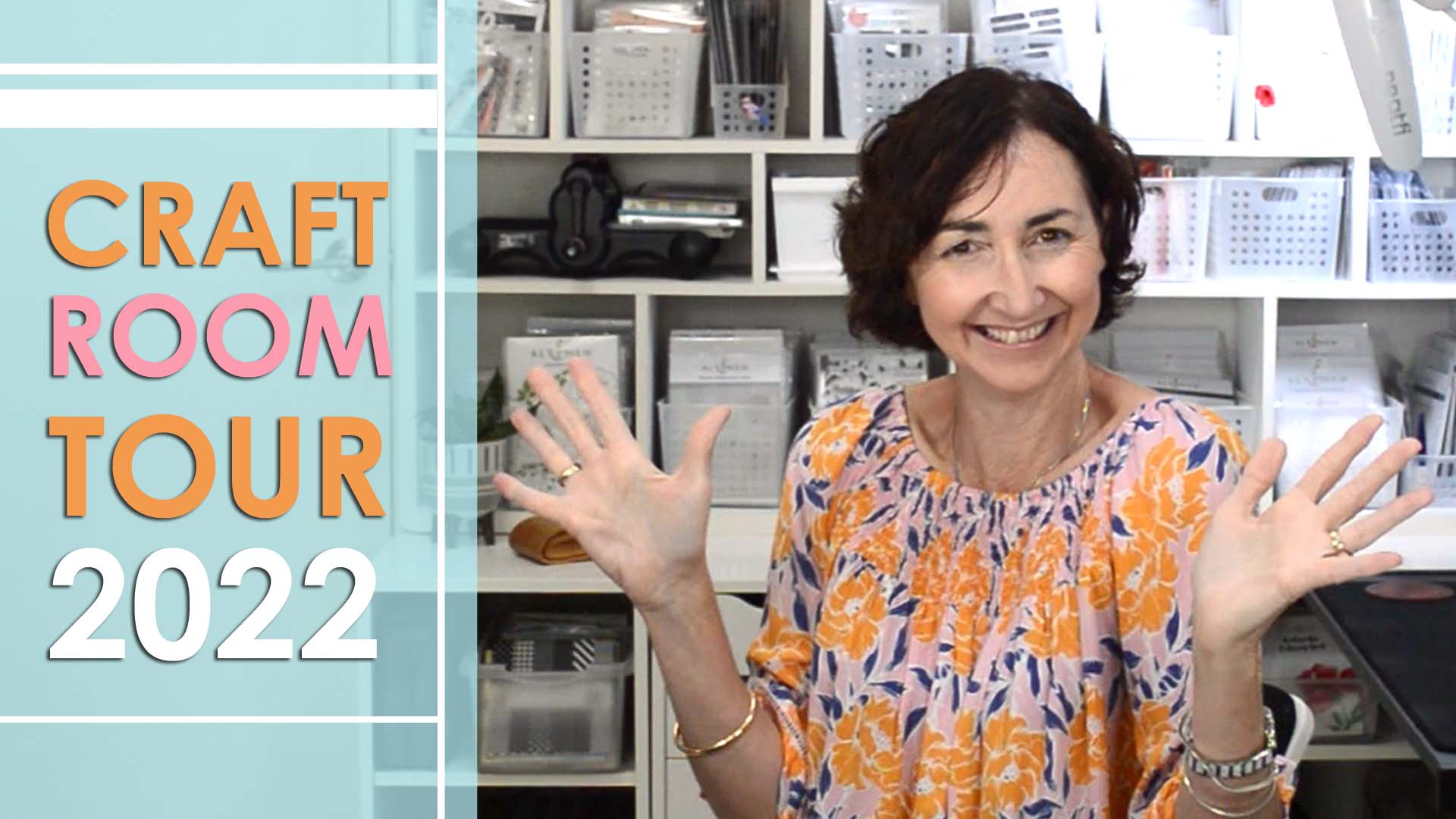 Join Me for My Updated Craft Room Tour 2022 + Video!