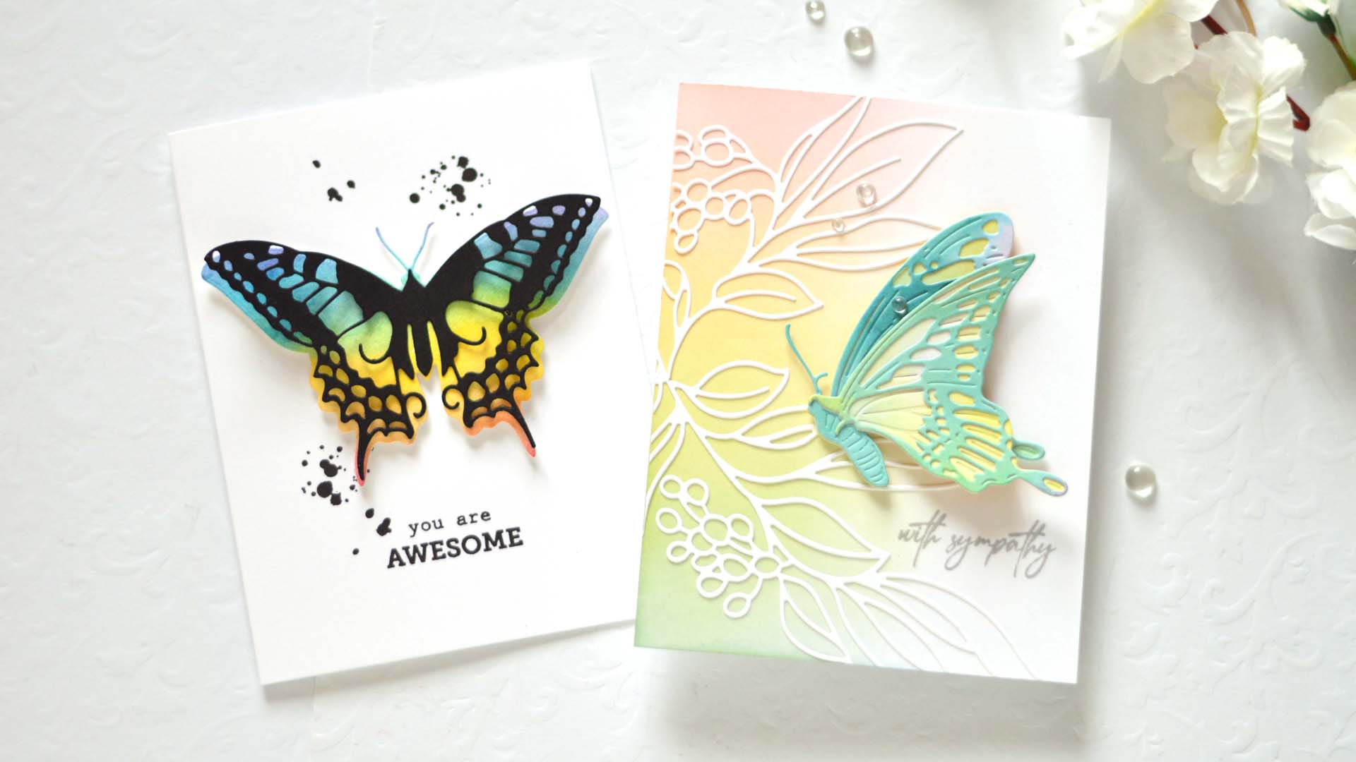 What Could be Better than BUTTERFLY Cards? (Take 2 Video)