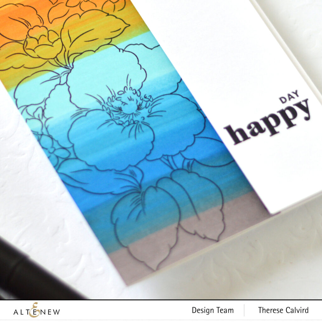 Altenew - Build A Garden Rosa Gallica - Add-On Die - Beach Garden Set K (card) (6) copy