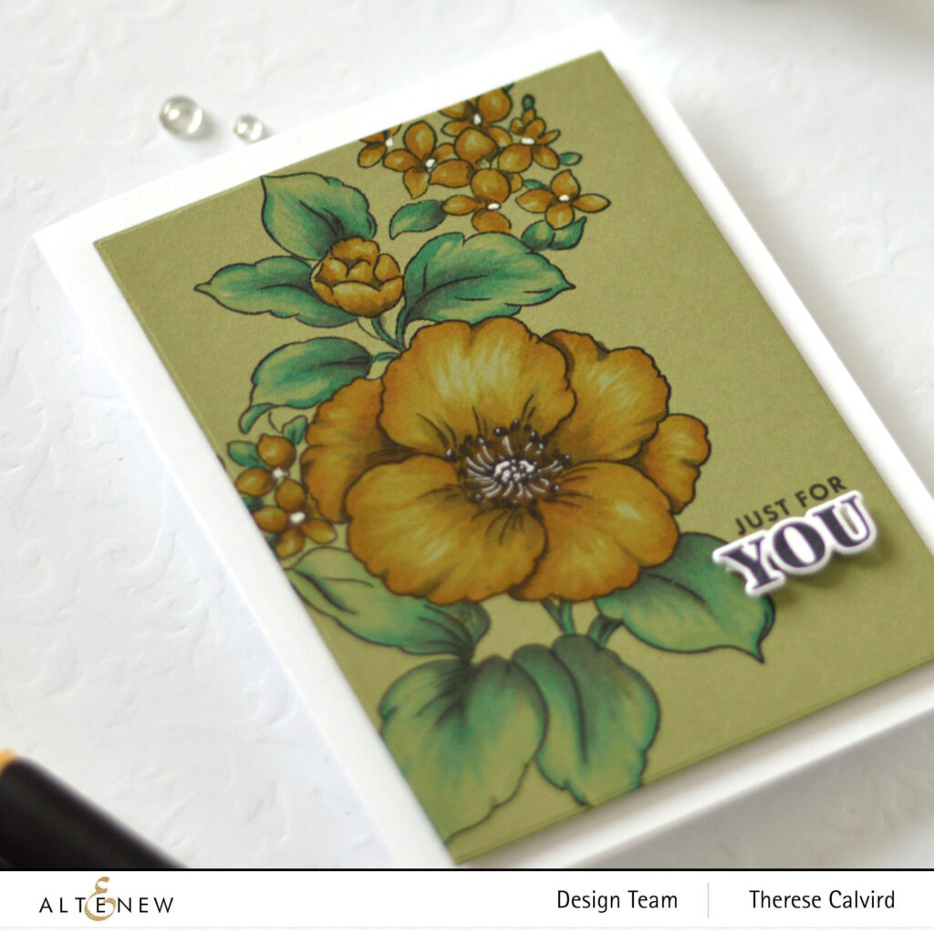 Altenew - Build A Garden Rosa Gallica - Add-On Die - Beach Garden Set K (card) (6) copy