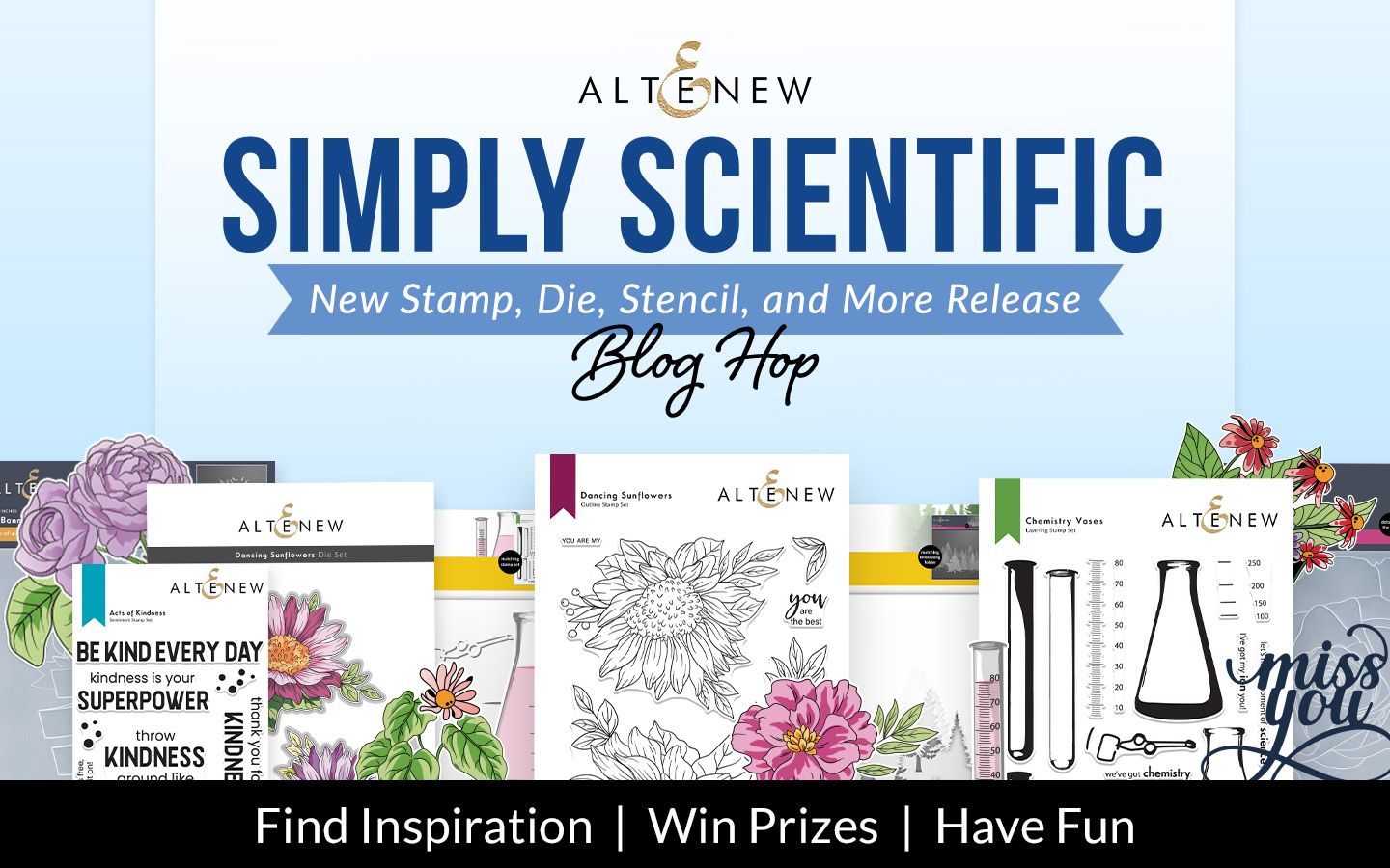 Altenew November 2022 Simply Scientific Collection Release Blog Hop & Giveaway ($300 total in prizes)!