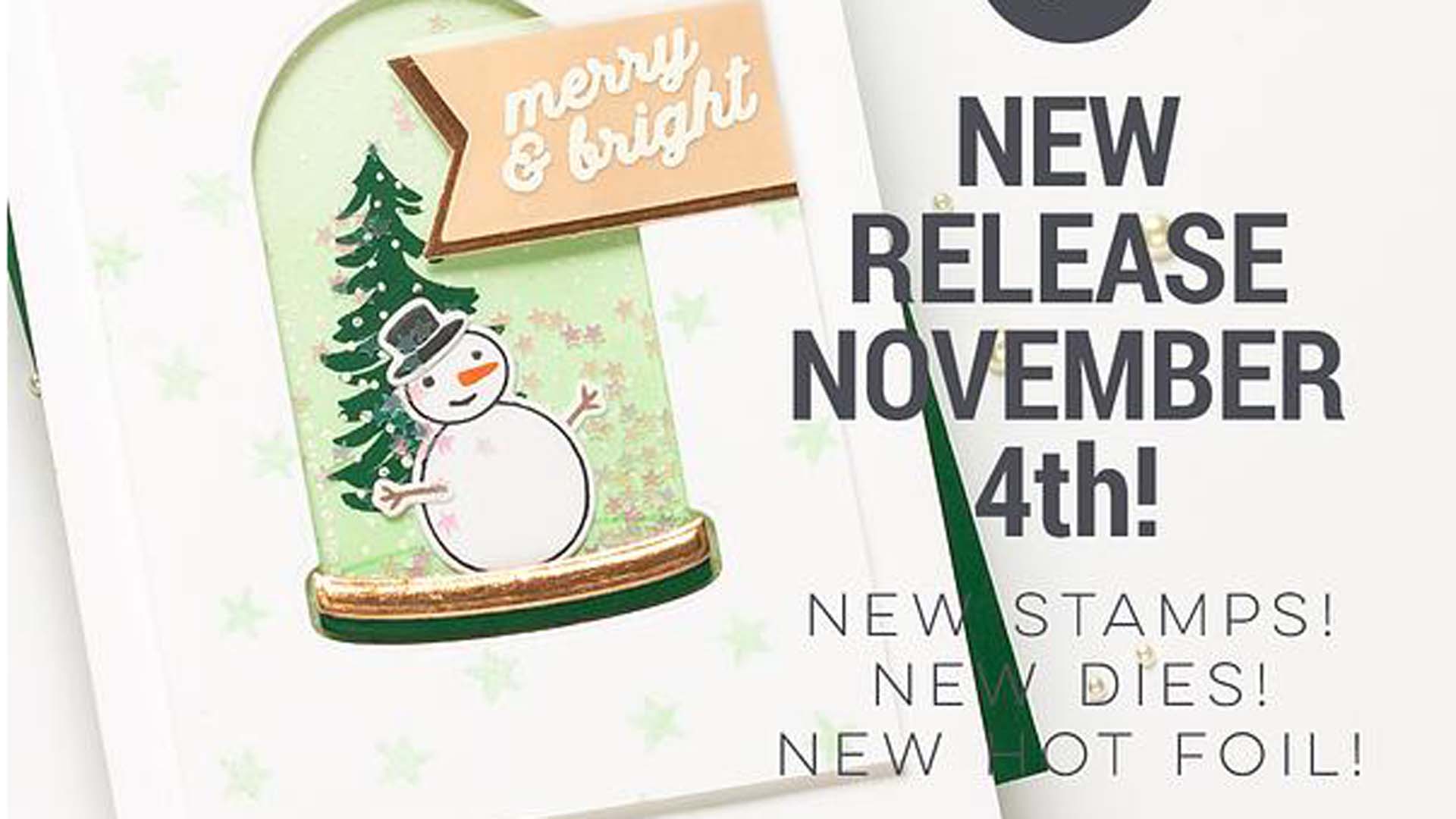 Adding a Shower of Sparkle for Christmas? It’s Time for Another Card Sneak Peek!