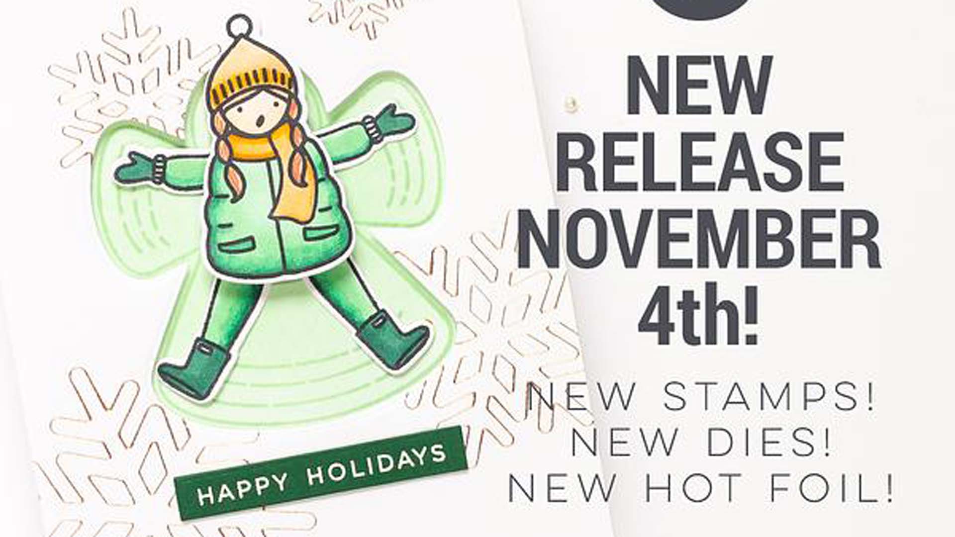 Are You Ready, it’s Snow Much Fun!  Ellen Hutson Sneak Peek!