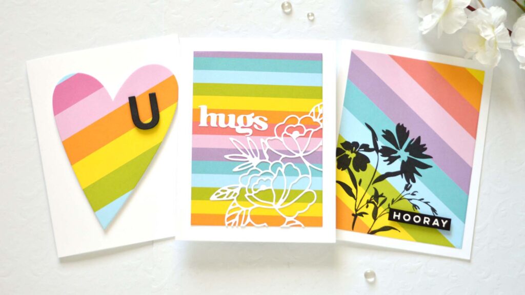 Therese Calvird - Super-QUICK Card ideas - 5 cards in 1 hour (LIVE Video) 1
