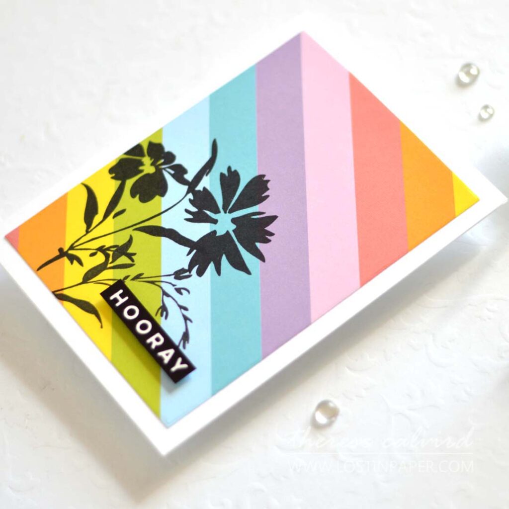 Therese Calvird - Super-QUICK Card ideas - 5 cards in 1 hour (LIVE Video) 1