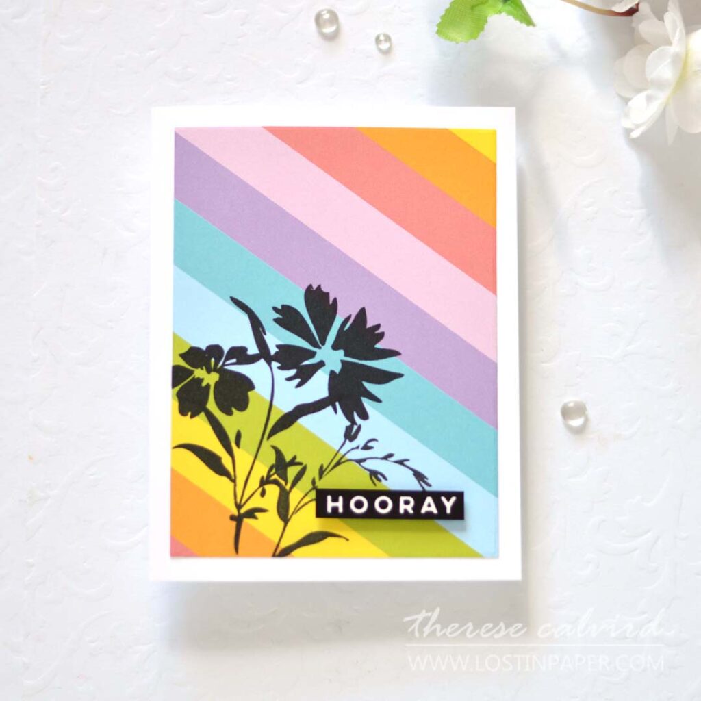 Therese Calvird - Super-QUICK Card ideas - 5 cards in 1 hour (LIVE Video) 1