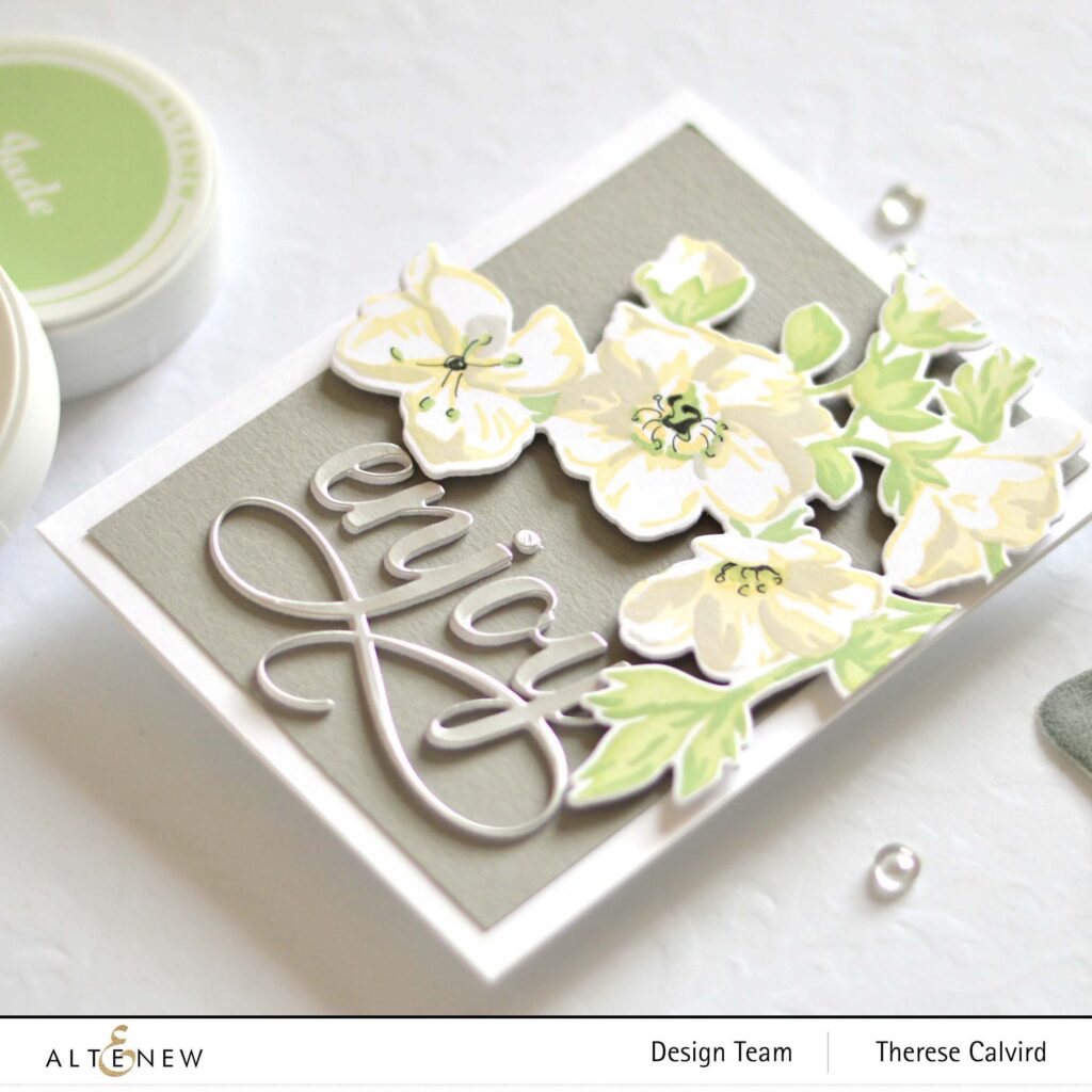 Altenew - Swamp Buttercup - Fancy Enjoy Die (card) (2) copy