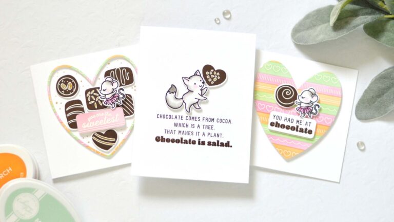 Therese Calvird - Ellen Hutson - Galentines - Heart Eyes - Trufflin' - Valentine Vibes (cards) (5)
