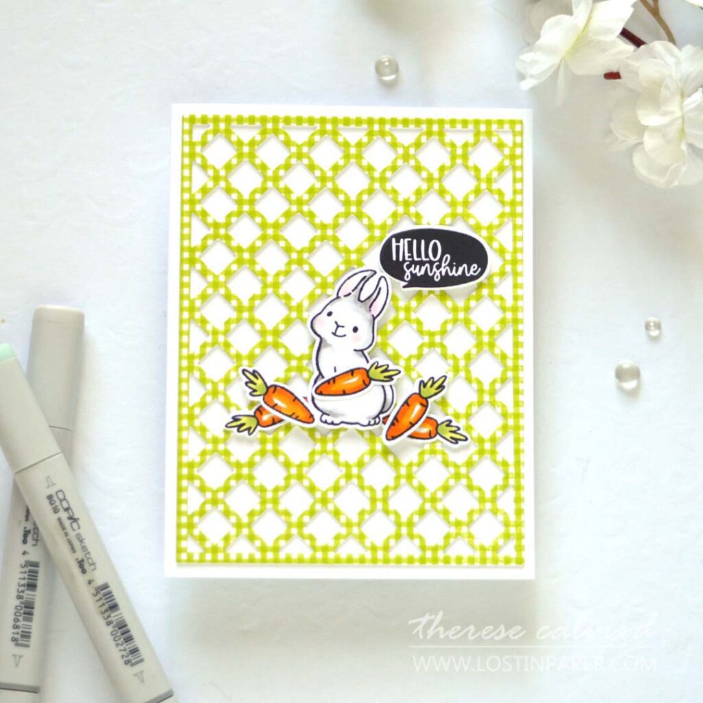 Therese Calvird - Ellen Hutson - Sweet Spring - Skinny Stripes - Lattice Background - Soak it Up (card) (15)