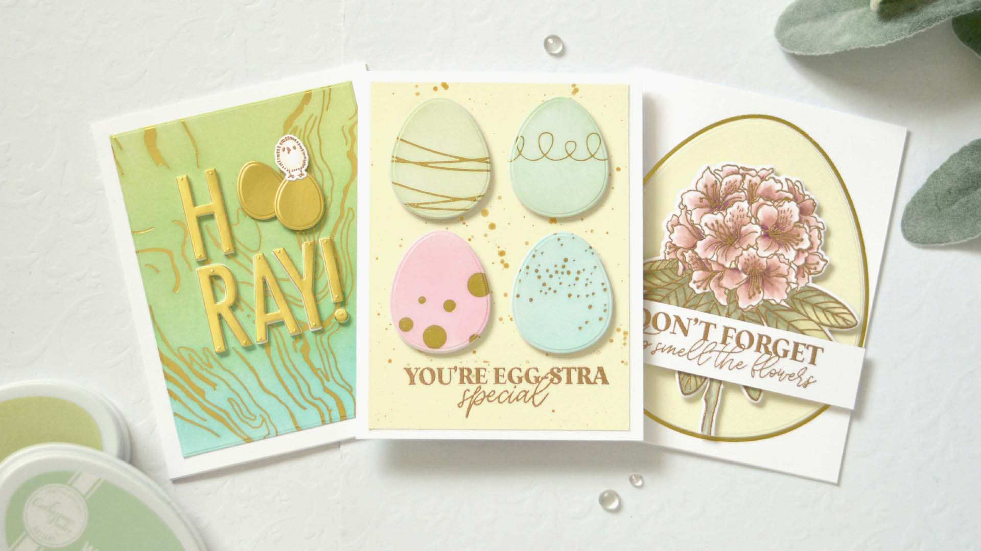 3 EGG-Stra Special GOLDEN Card Ideas!