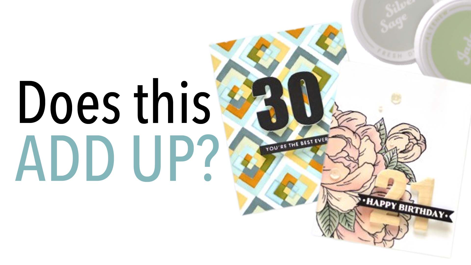2 SPECIAL Birthday Cards – Just for YOU! (+ Video)