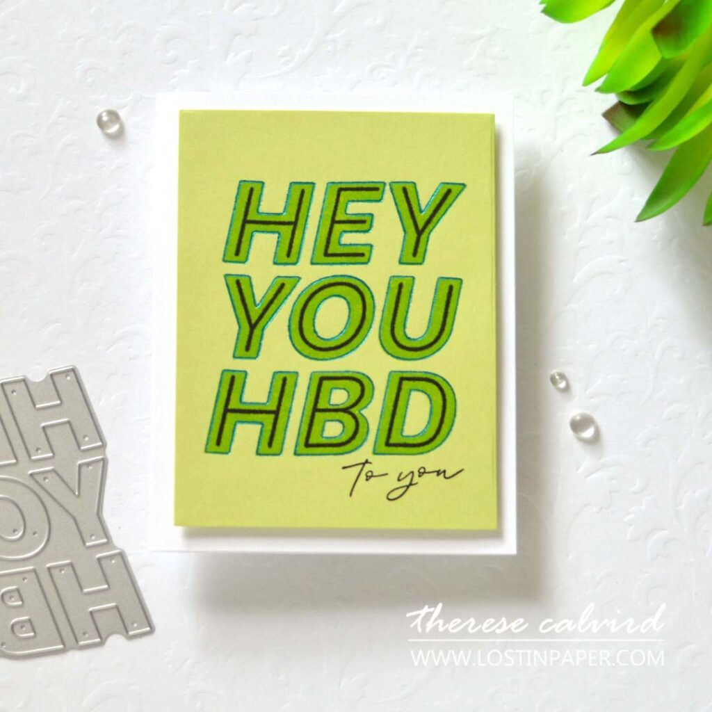 Therese Calvird - How to widen Hot Foil Lines Quick Tip video - Ellen Hutson (1)