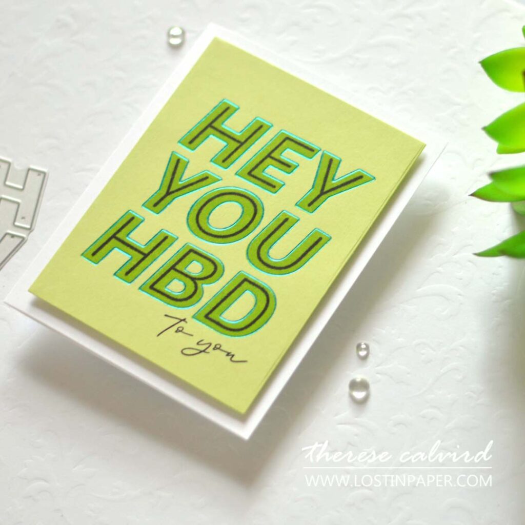 Therese Calvird - How to widen Hot Foil Lines Quick Tip video - Ellen Hutson (1)