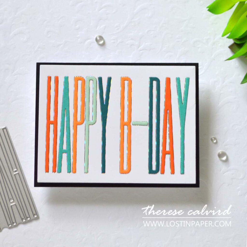Therese Calvird - How to widen Hot Foil Lines Quick Tip video - Ellen Hutson (1)